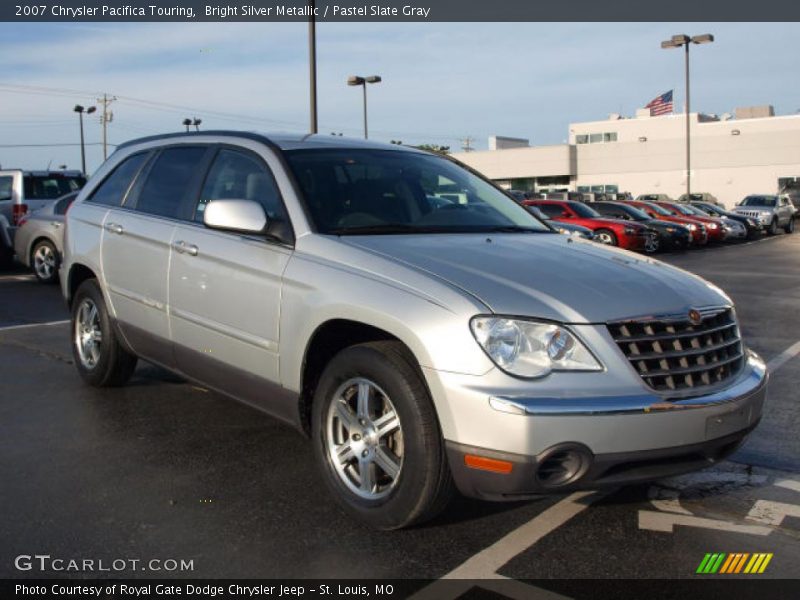 Bright Silver Metallic / Pastel Slate Gray 2007 Chrysler Pacifica Touring