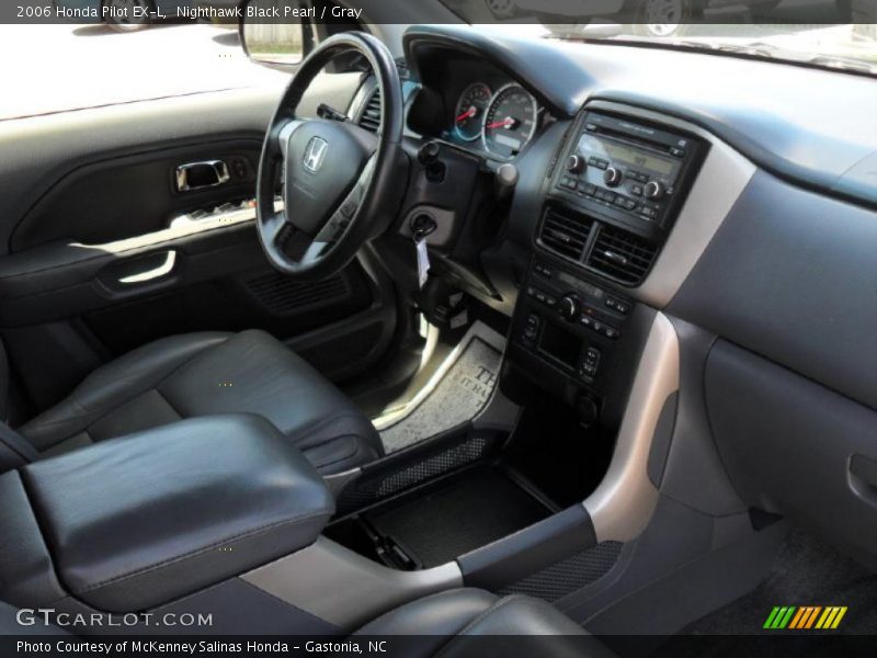 Nighthawk Black Pearl / Gray 2006 Honda Pilot EX-L