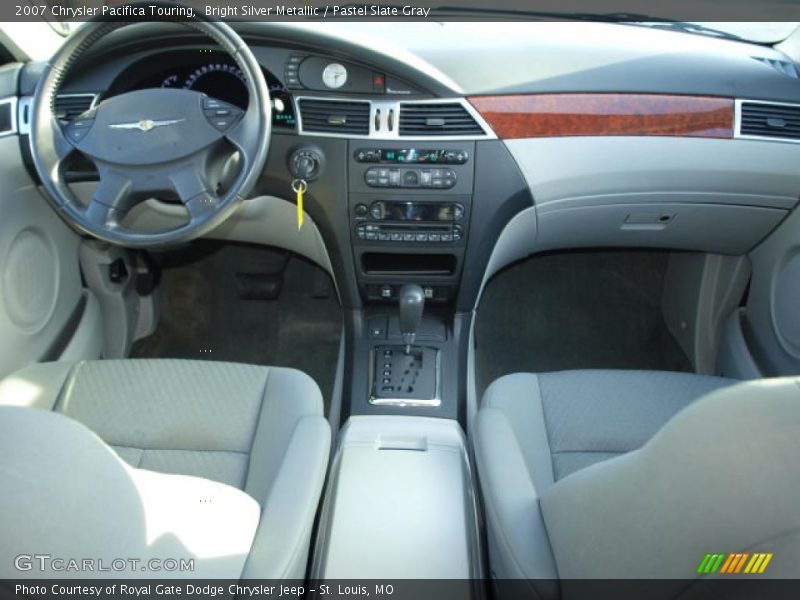 Bright Silver Metallic / Pastel Slate Gray 2007 Chrysler Pacifica Touring