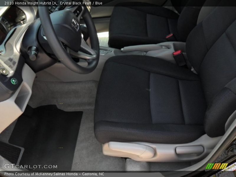  2010 Insight Hybrid LX Blue Interior