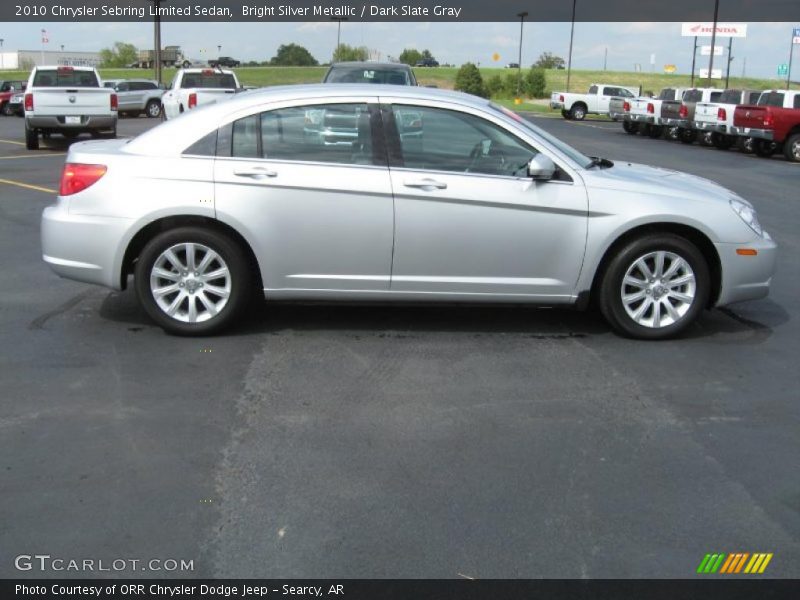 Bright Silver Metallic / Dark Slate Gray 2010 Chrysler Sebring Limited Sedan