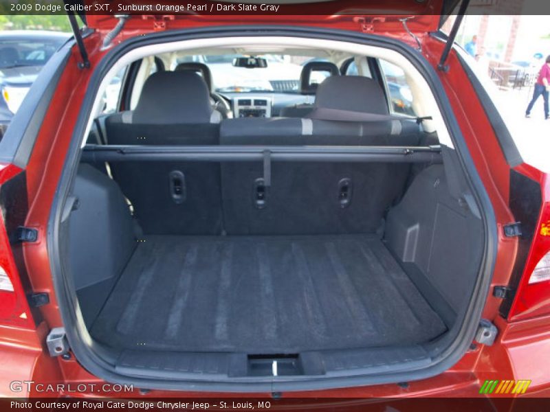Sunburst Orange Pearl / Dark Slate Gray 2009 Dodge Caliber SXT