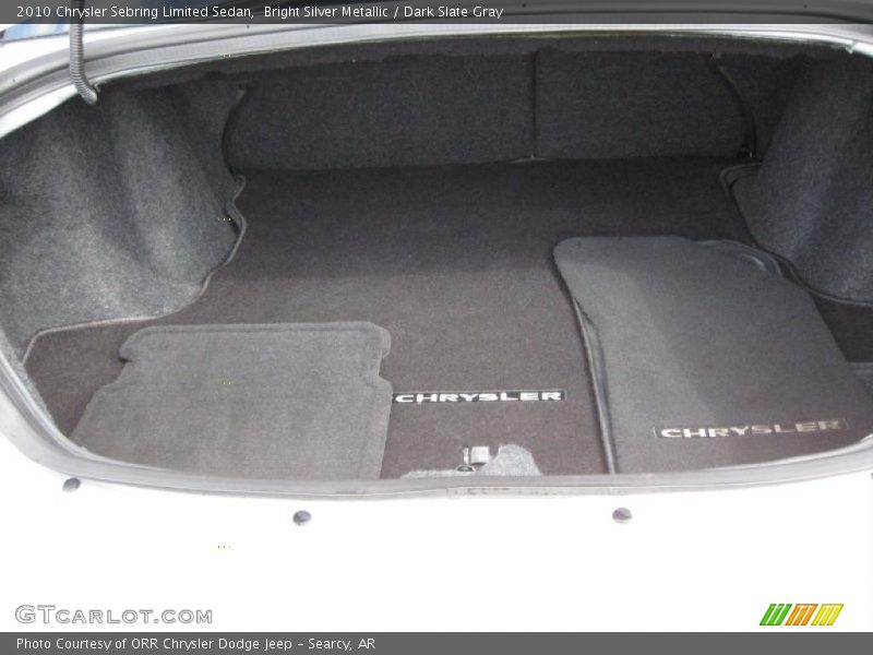 Bright Silver Metallic / Dark Slate Gray 2010 Chrysler Sebring Limited Sedan