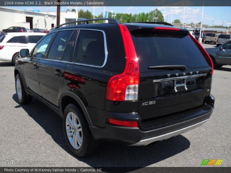 Black Sapphire Metallic / Sandstone 2009 Volvo XC90 3.2