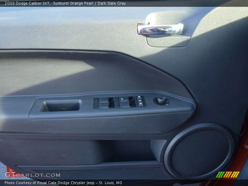 Sunburst Orange Pearl / Dark Slate Gray 2009 Dodge Caliber SXT
