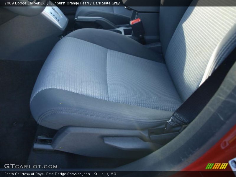 Sunburst Orange Pearl / Dark Slate Gray 2009 Dodge Caliber SXT