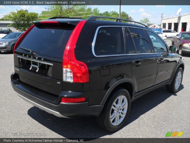 Black Sapphire Metallic / Sandstone 2009 Volvo XC90 3.2