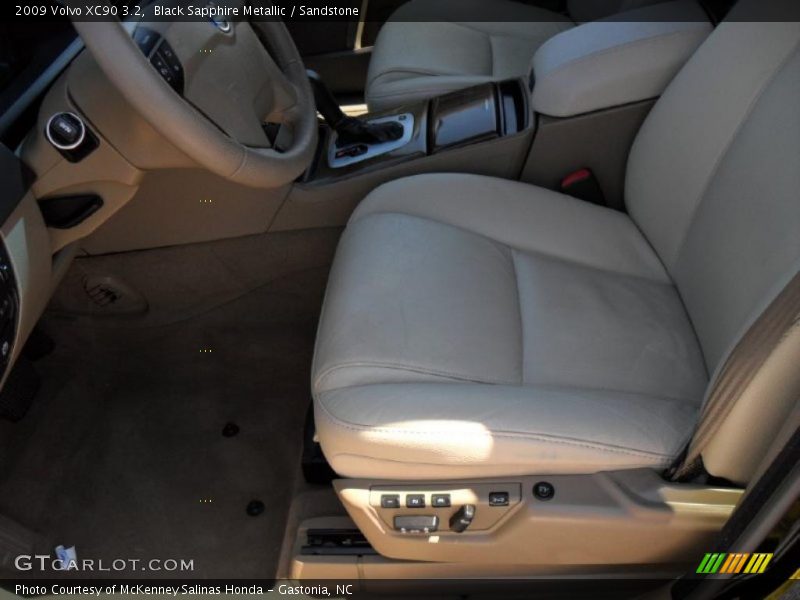 Black Sapphire Metallic / Sandstone 2009 Volvo XC90 3.2