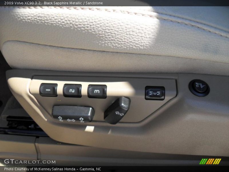 Black Sapphire Metallic / Sandstone 2009 Volvo XC90 3.2