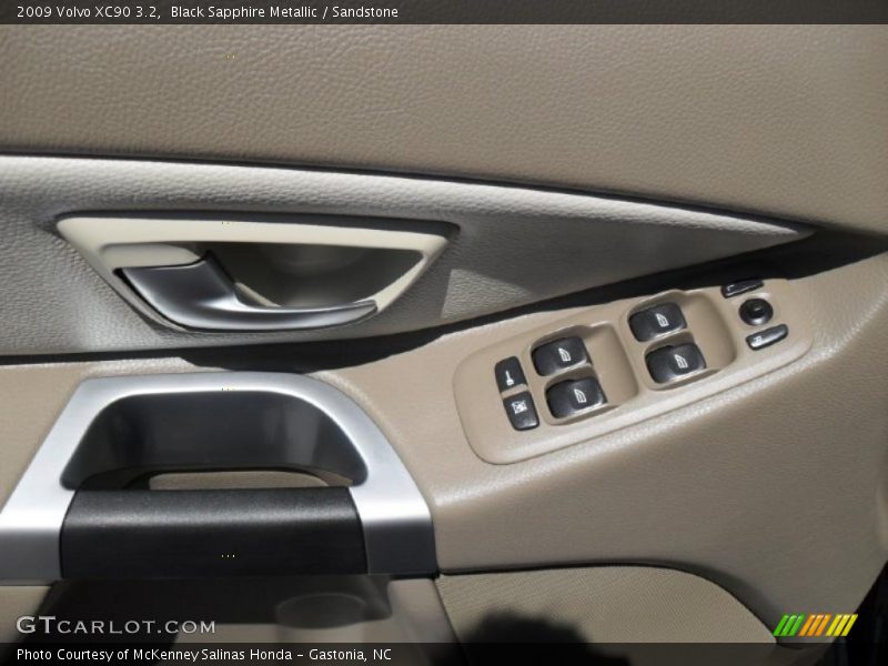 Black Sapphire Metallic / Sandstone 2009 Volvo XC90 3.2