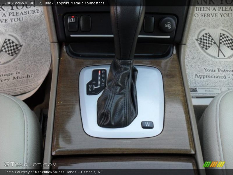 Black Sapphire Metallic / Sandstone 2009 Volvo XC90 3.2
