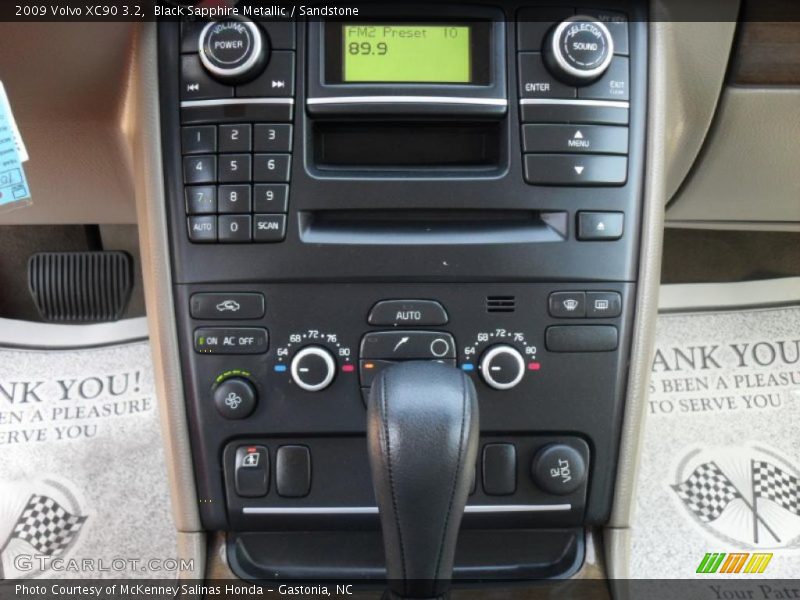 Black Sapphire Metallic / Sandstone 2009 Volvo XC90 3.2