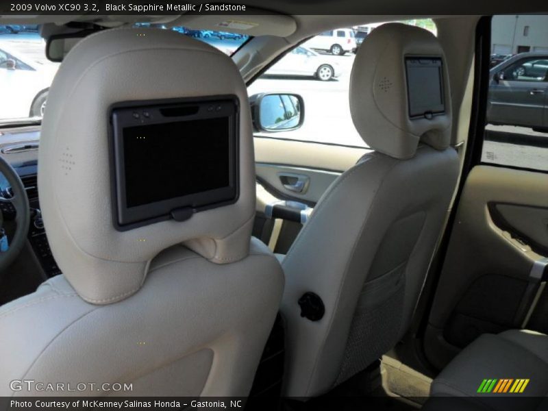 Black Sapphire Metallic / Sandstone 2009 Volvo XC90 3.2