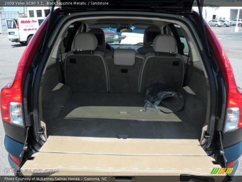 Black Sapphire Metallic / Sandstone 2009 Volvo XC90 3.2