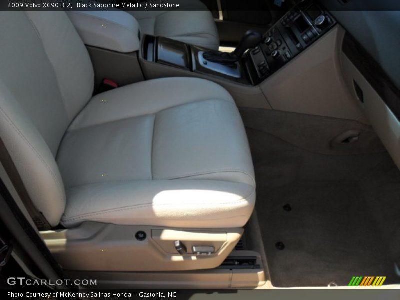Black Sapphire Metallic / Sandstone 2009 Volvo XC90 3.2