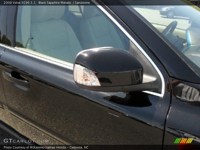 Black Sapphire Metallic / Sandstone 2009 Volvo XC90 3.2