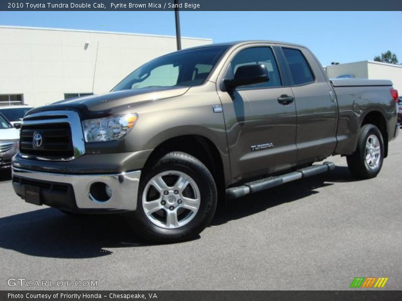 Pyrite Brown Mica / Sand Beige 2010 Toyota Tundra Double Cab