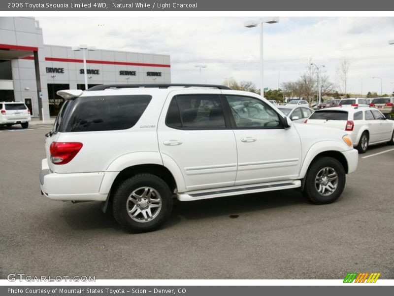 Natural White / Light Charcoal 2006 Toyota Sequoia Limited 4WD