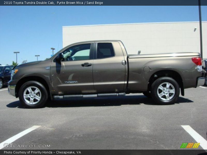 Pyrite Brown Mica / Sand Beige 2010 Toyota Tundra Double Cab
