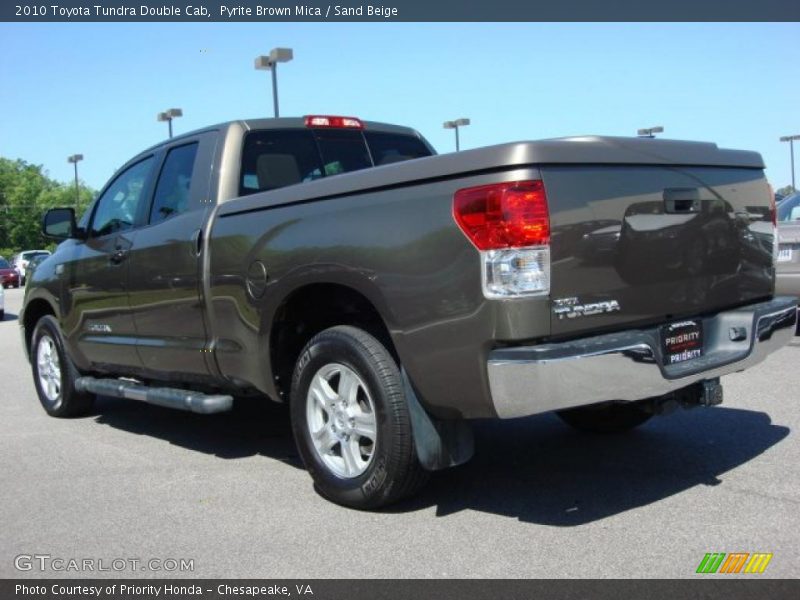 Pyrite Brown Mica / Sand Beige 2010 Toyota Tundra Double Cab