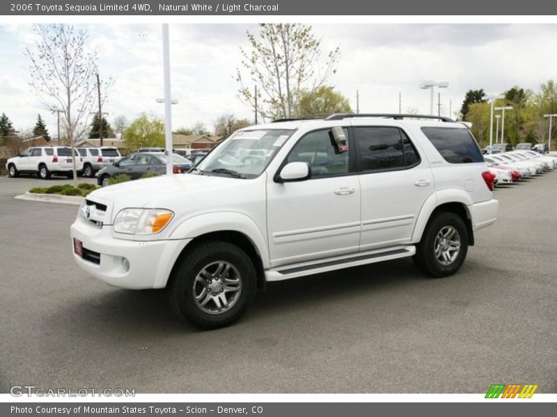 Natural White / Light Charcoal 2006 Toyota Sequoia Limited 4WD