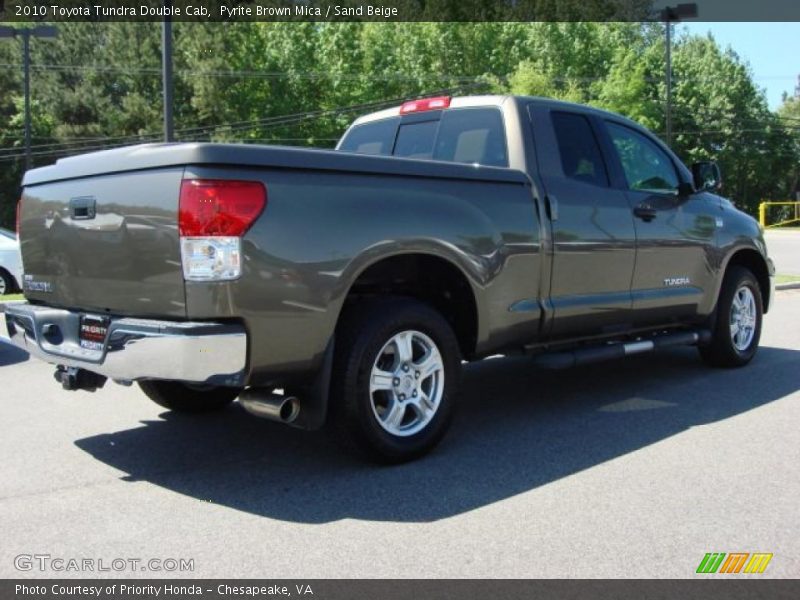 Pyrite Brown Mica / Sand Beige 2010 Toyota Tundra Double Cab