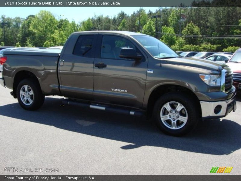 Pyrite Brown Mica / Sand Beige 2010 Toyota Tundra Double Cab