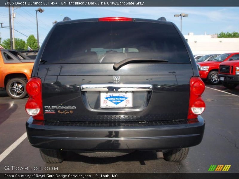 Brilliant Black / Dark Slate Gray/Light Slate Gray 2006 Dodge Durango SLT 4x4
