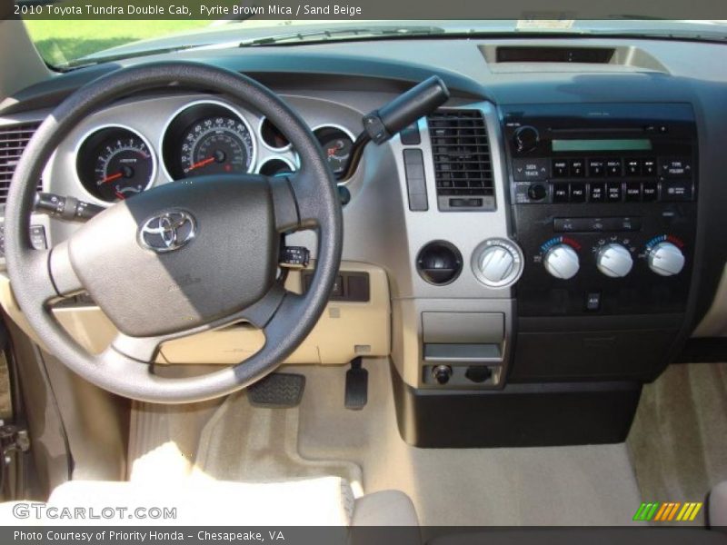 Pyrite Brown Mica / Sand Beige 2010 Toyota Tundra Double Cab
