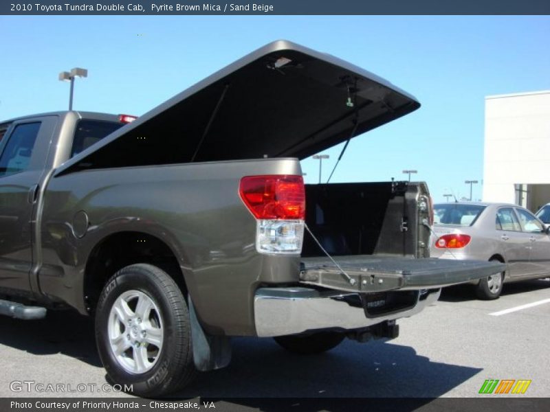 Pyrite Brown Mica / Sand Beige 2010 Toyota Tundra Double Cab
