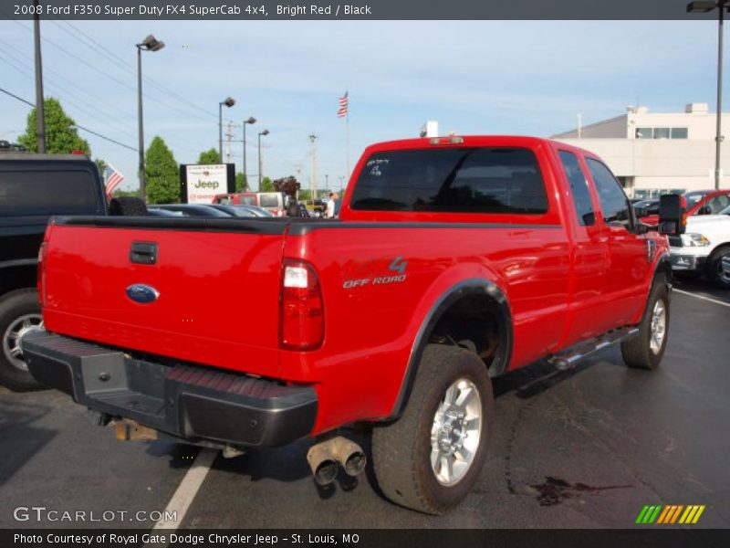  2008 F350 Super Duty FX4 SuperCab 4x4 Bright Red