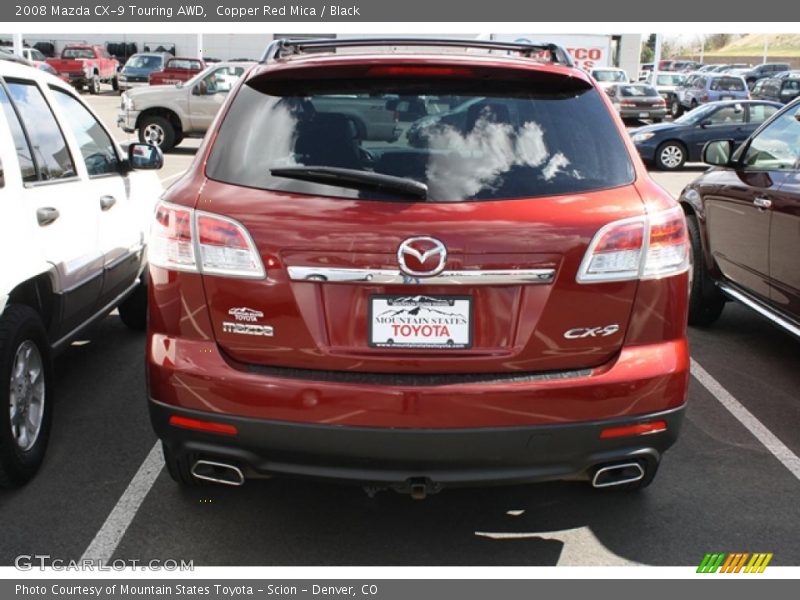 Copper Red Mica / Black 2008 Mazda CX-9 Touring AWD