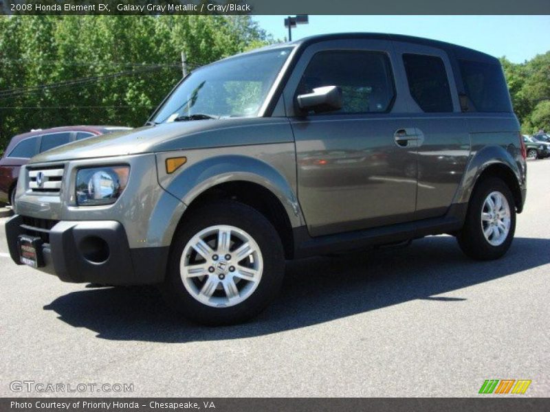 Galaxy Gray Metallic / Gray/Black 2008 Honda Element EX