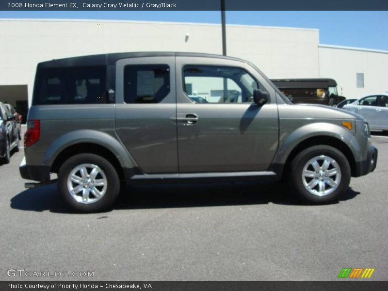 Galaxy Gray Metallic / Gray/Black 2008 Honda Element EX