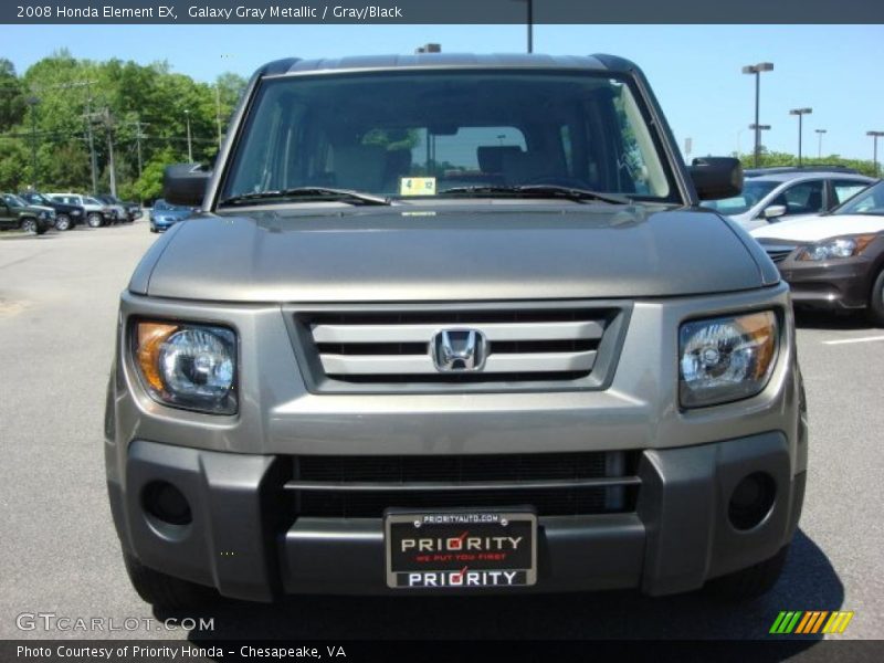 Galaxy Gray Metallic / Gray/Black 2008 Honda Element EX