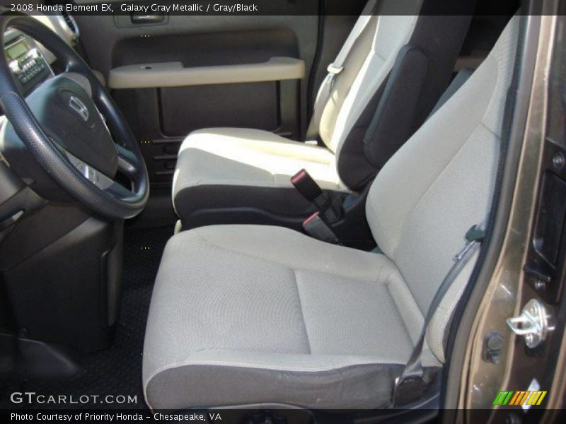 Galaxy Gray Metallic / Gray/Black 2008 Honda Element EX