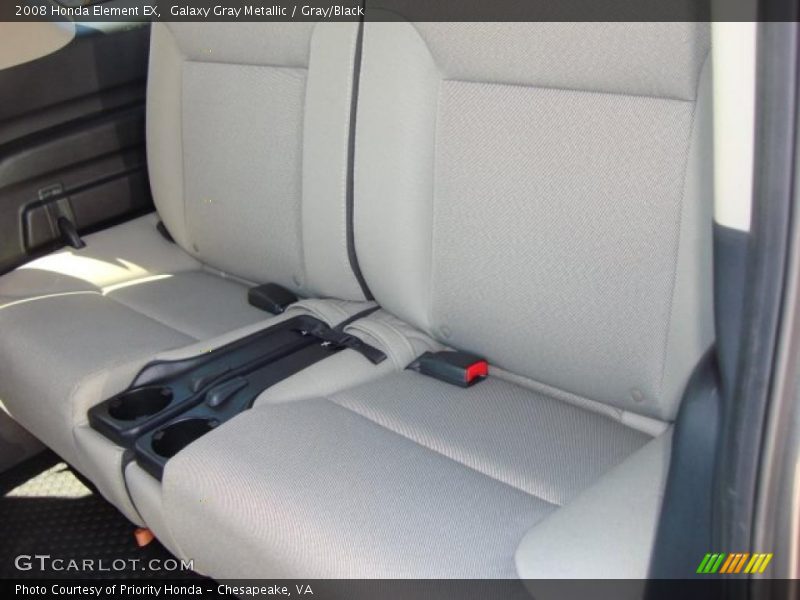 Galaxy Gray Metallic / Gray/Black 2008 Honda Element EX