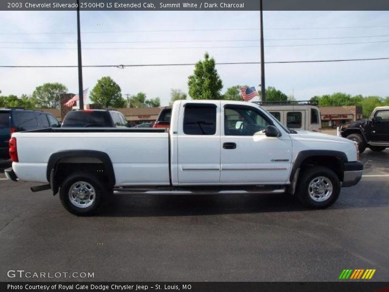 Summit White / Dark Charcoal 2003 Chevrolet Silverado 2500HD LS Extended Cab
