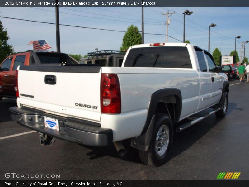 Summit White / Dark Charcoal 2003 Chevrolet Silverado 2500HD LS Extended Cab