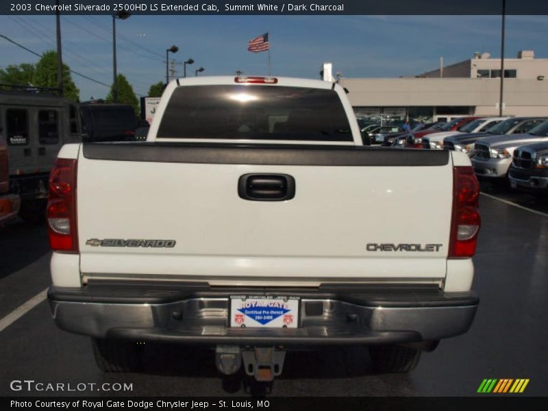 Summit White / Dark Charcoal 2003 Chevrolet Silverado 2500HD LS Extended Cab