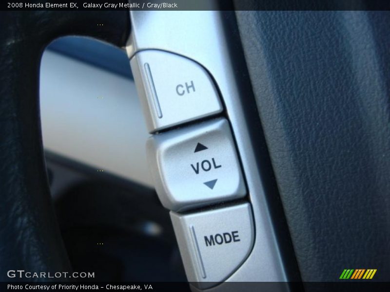Galaxy Gray Metallic / Gray/Black 2008 Honda Element EX