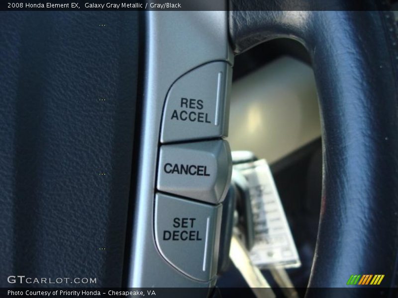 Galaxy Gray Metallic / Gray/Black 2008 Honda Element EX
