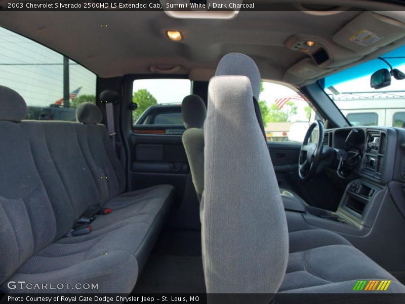 Summit White / Dark Charcoal 2003 Chevrolet Silverado 2500HD LS Extended Cab
