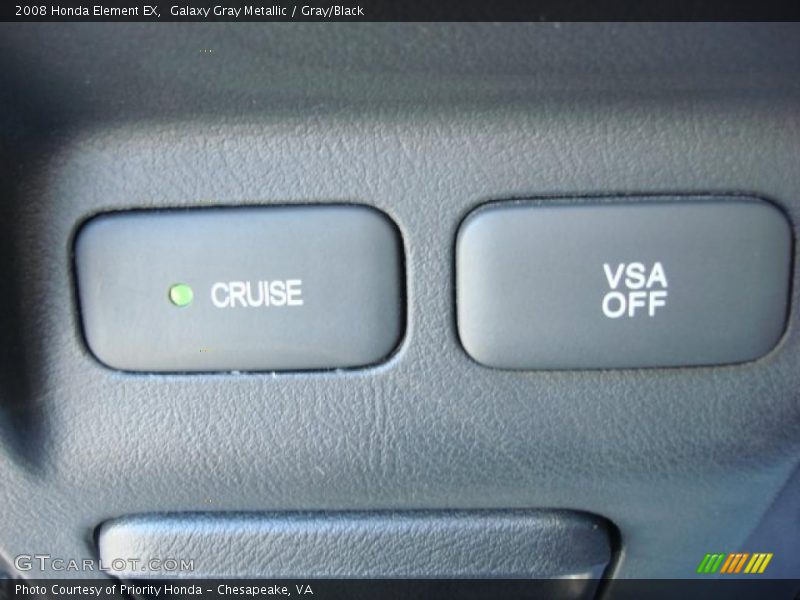 Galaxy Gray Metallic / Gray/Black 2008 Honda Element EX