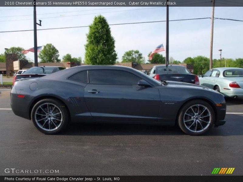  2010 Camaro SS Hennessey HPE550 Supercharged Coupe Cyber Gray Metallic