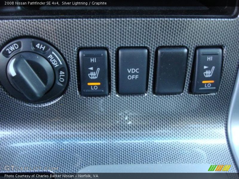 Silver Lightning / Graphite 2008 Nissan Pathfinder SE 4x4
