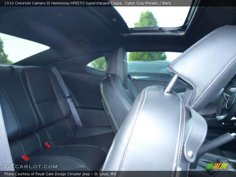  2010 Camaro SS Hennessey HPE550 Supercharged Coupe Black Interior