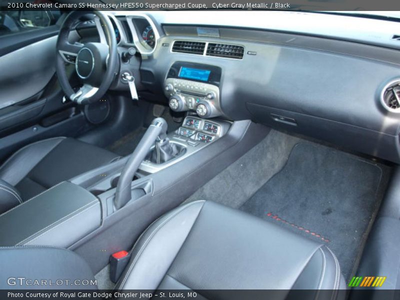 Dashboard of 2010 Camaro SS Hennessey HPE550 Supercharged Coupe