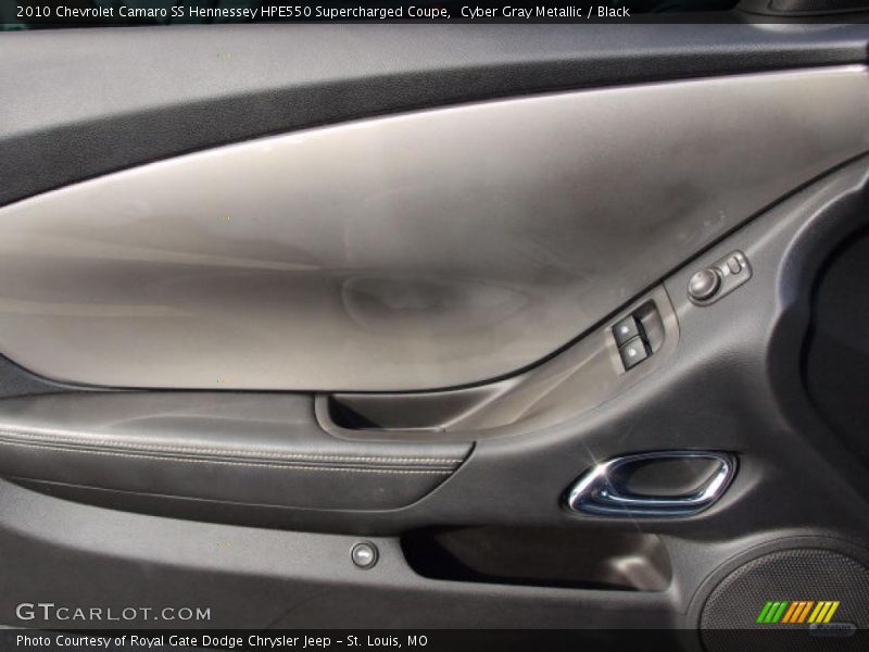 Cyber Gray Metallic / Black 2010 Chevrolet Camaro SS Hennessey HPE550 Supercharged Coupe