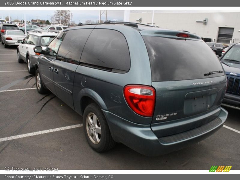 Magnesium Pearl / Medium Slate Gray 2005 Dodge Grand Caravan SXT